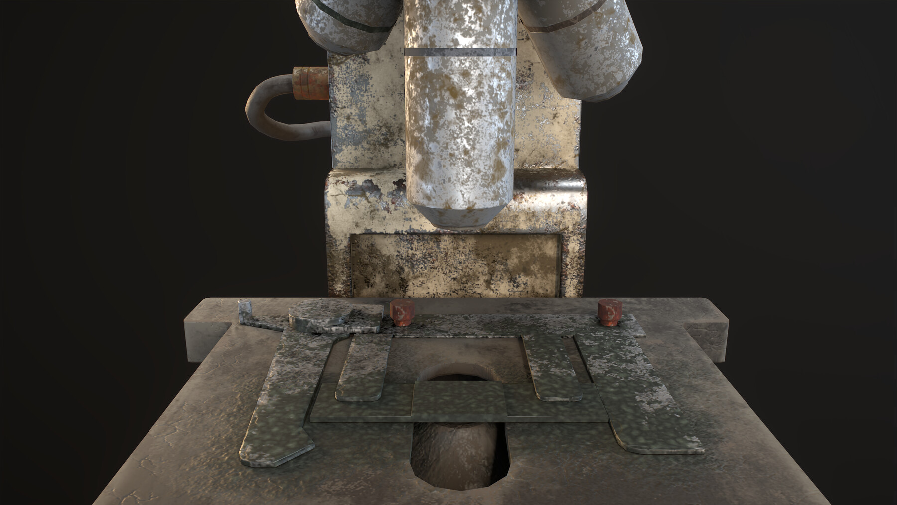 ArtStation - RoschVault Microscope PBR GameReady | Game Assets