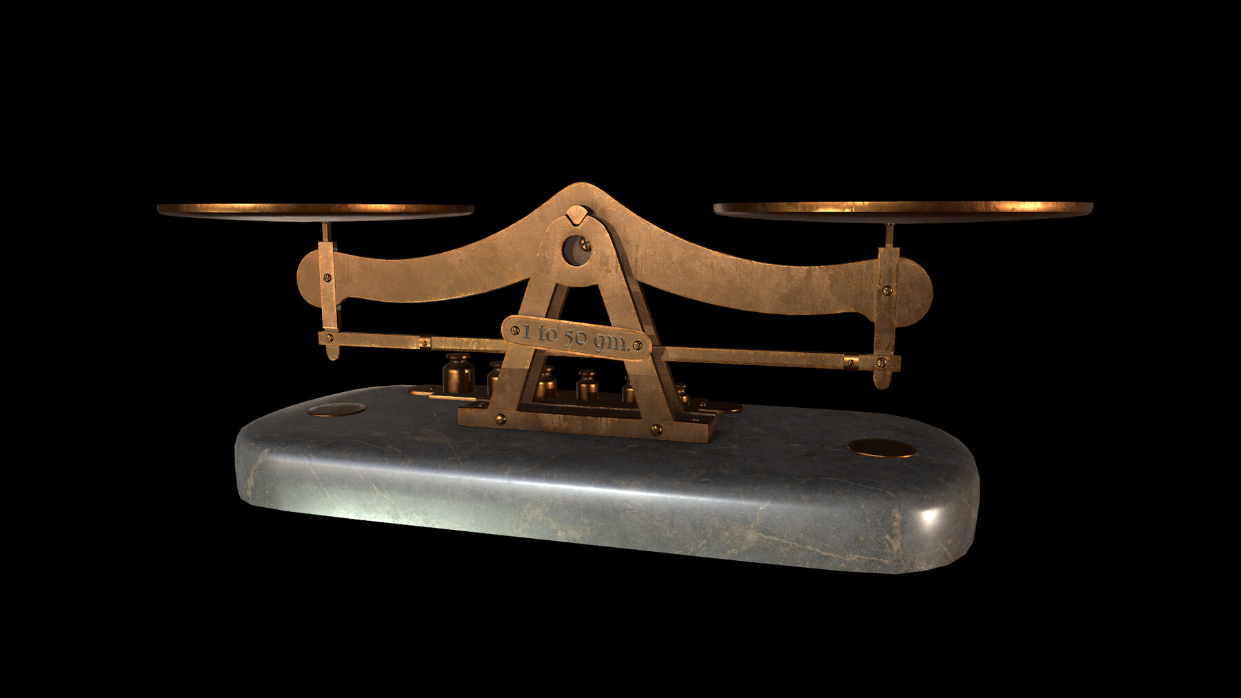 ArtStation Balance Scale Game Assets