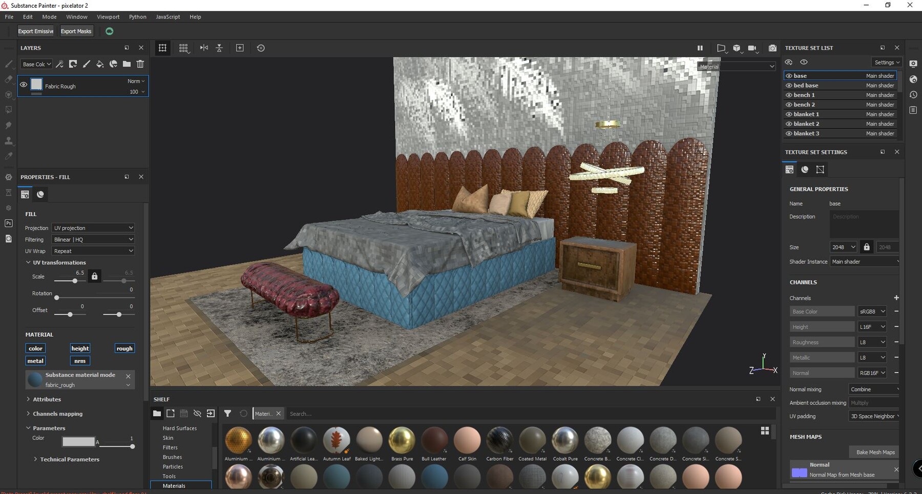 ArtStation Rokviz Pixelator Material + Free tutorial Resources
