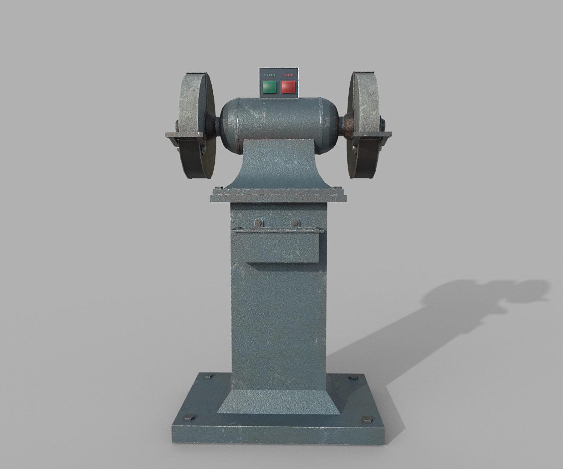 ArtStation Bench Grinder Game Assets