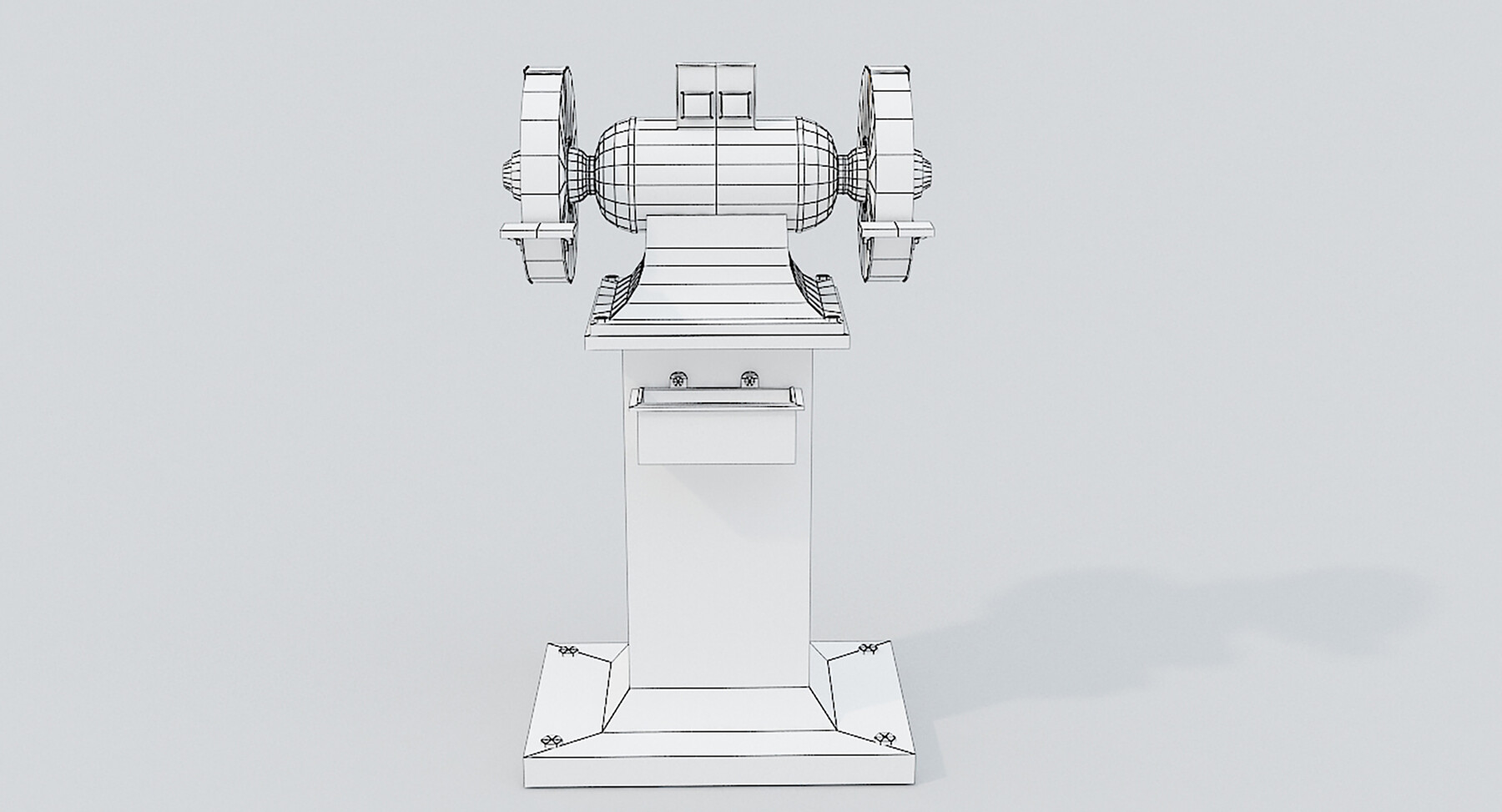 ArtStation Bench Grinder Game Assets