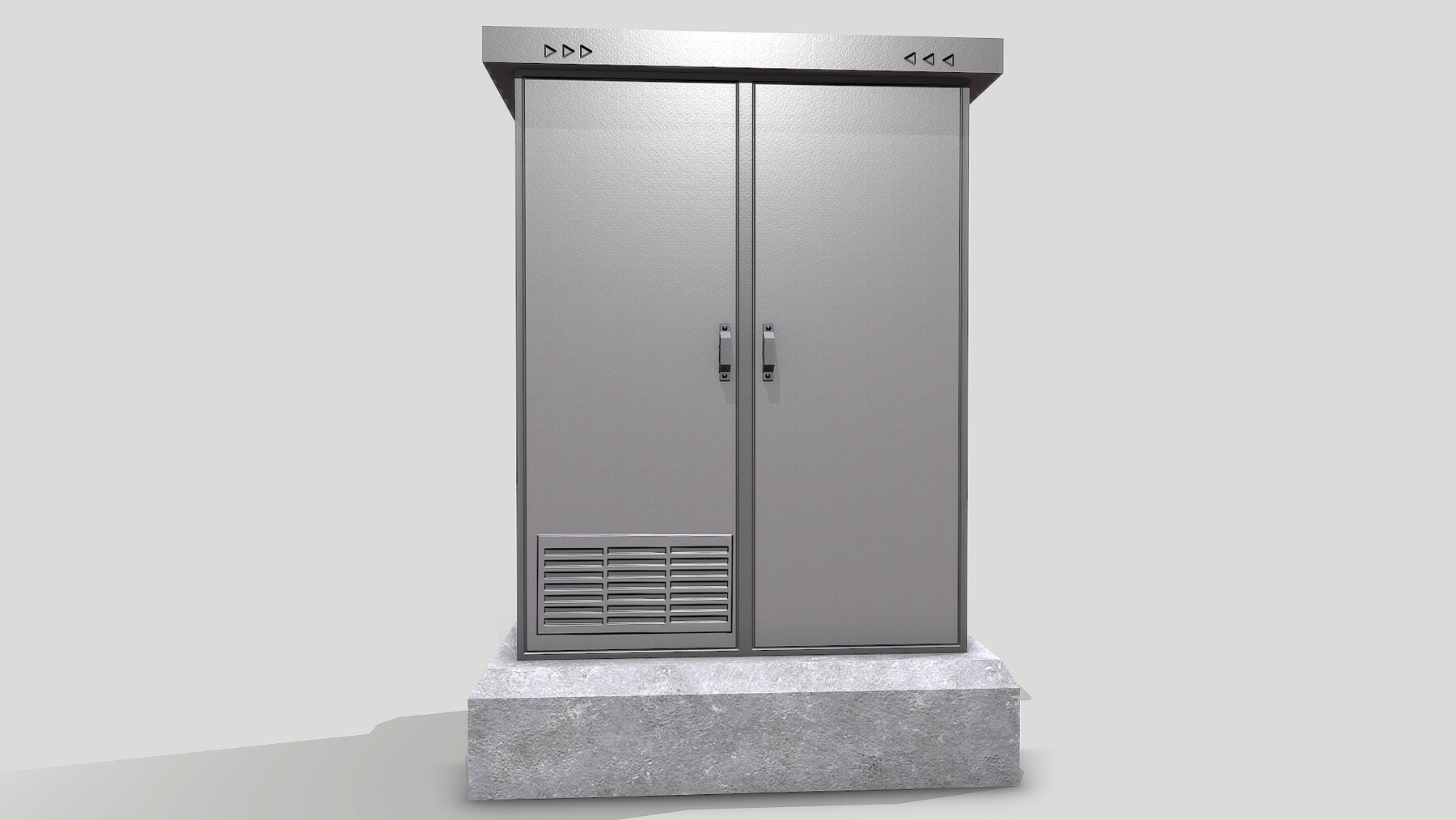 ArtStation Electric Box Game Assets