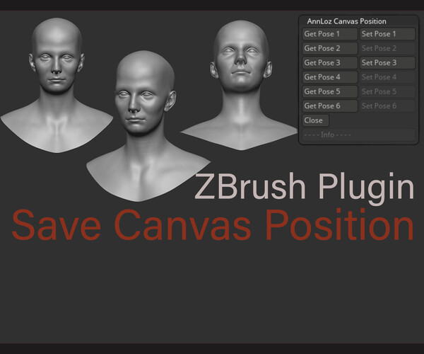 images staying on the canves zbrush