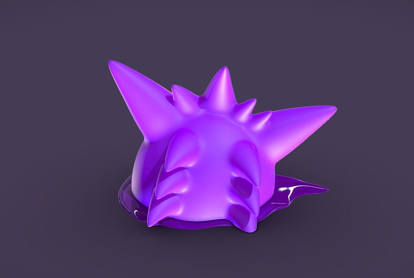 Artstation Gengar The Spy 3d Print Resources