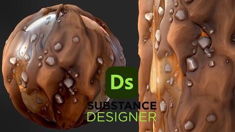 Stylized Mud Dirt - Substance 3D Designer