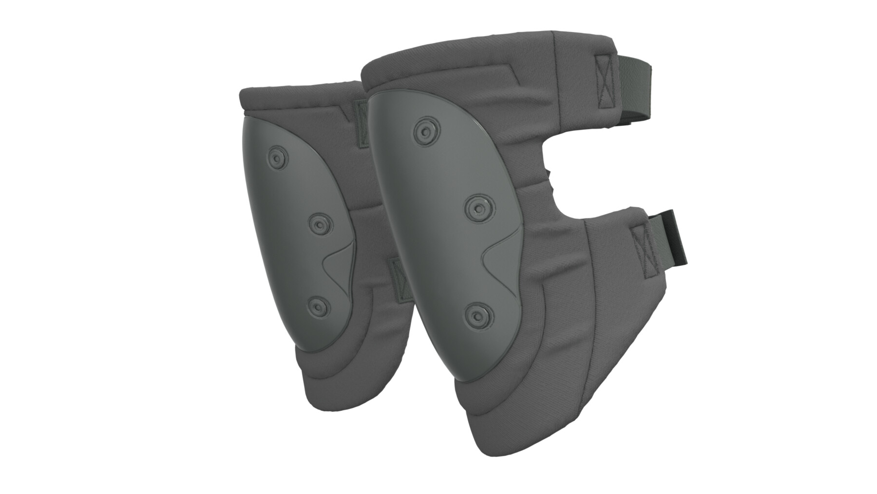 ArtStation Knee Pad Black Hawk (Marvelous Designer / Clo 3D project