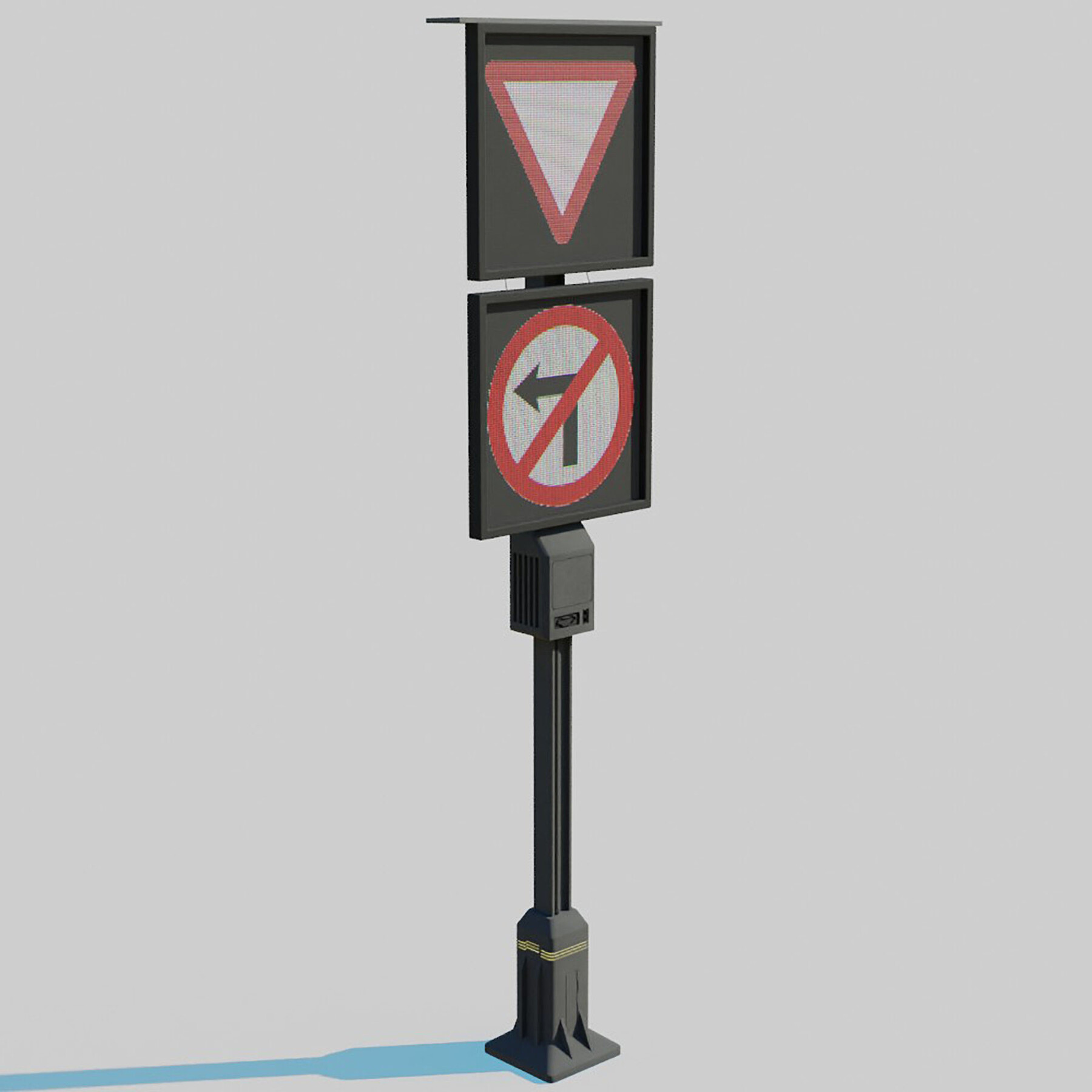 ArtStation Cyberpunk Street Signs Double Resources   File 