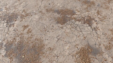 Apocalyptic Concrete PBR Texture