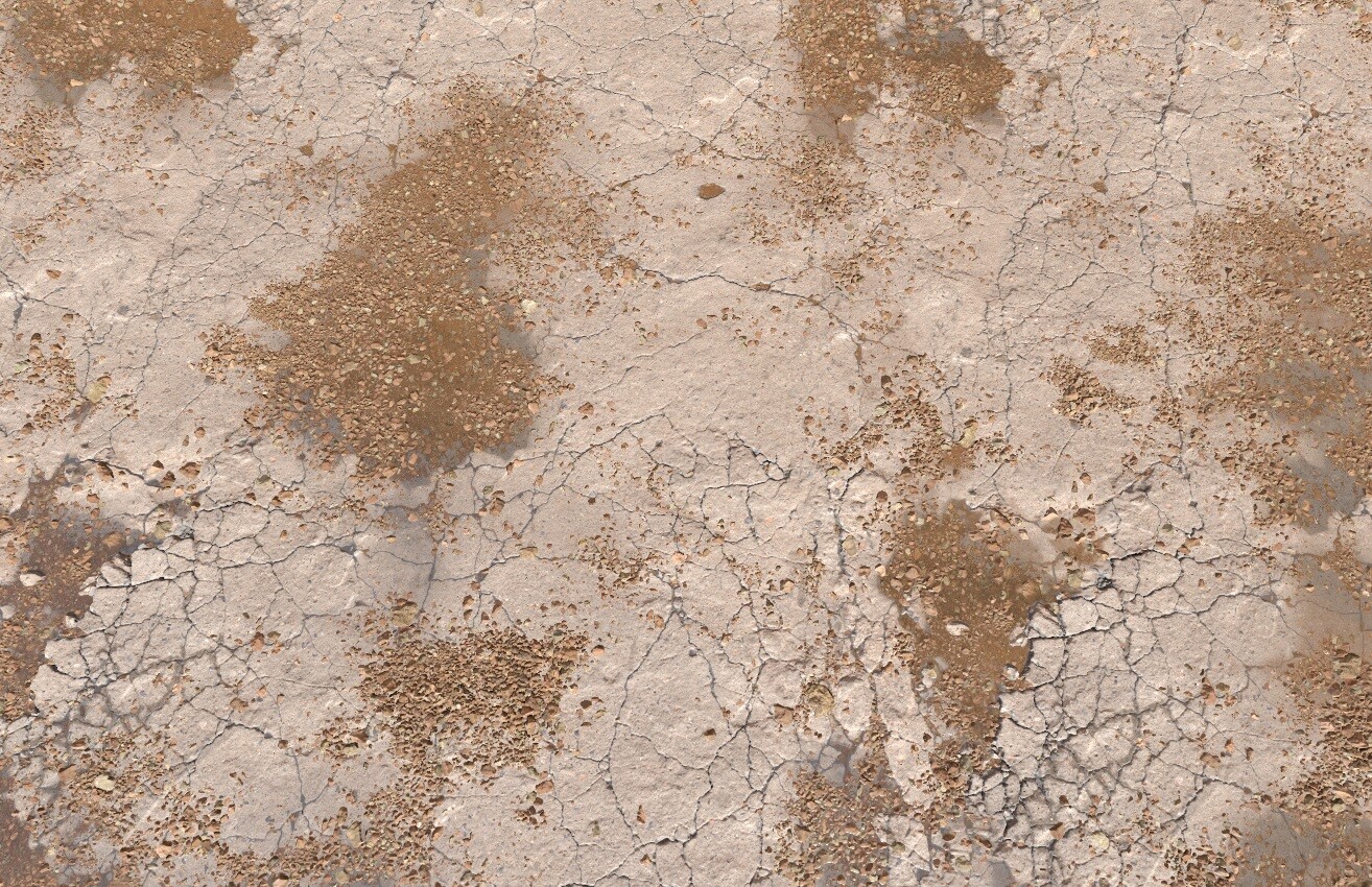 ArtStation - Apocalyptic Concrete PBR Texture | Game Assets