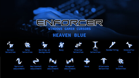 Enforcer Cursors: Heaven Blue