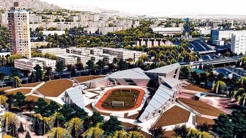 Racing Stadium Quattro in Damascus City