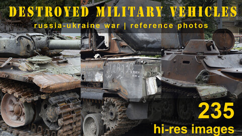 Destroyed Military Vehicles Vol.1