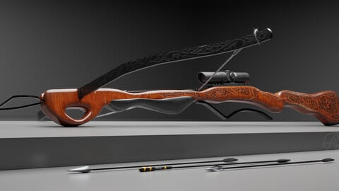 Medieval Retrofitted Crossbow