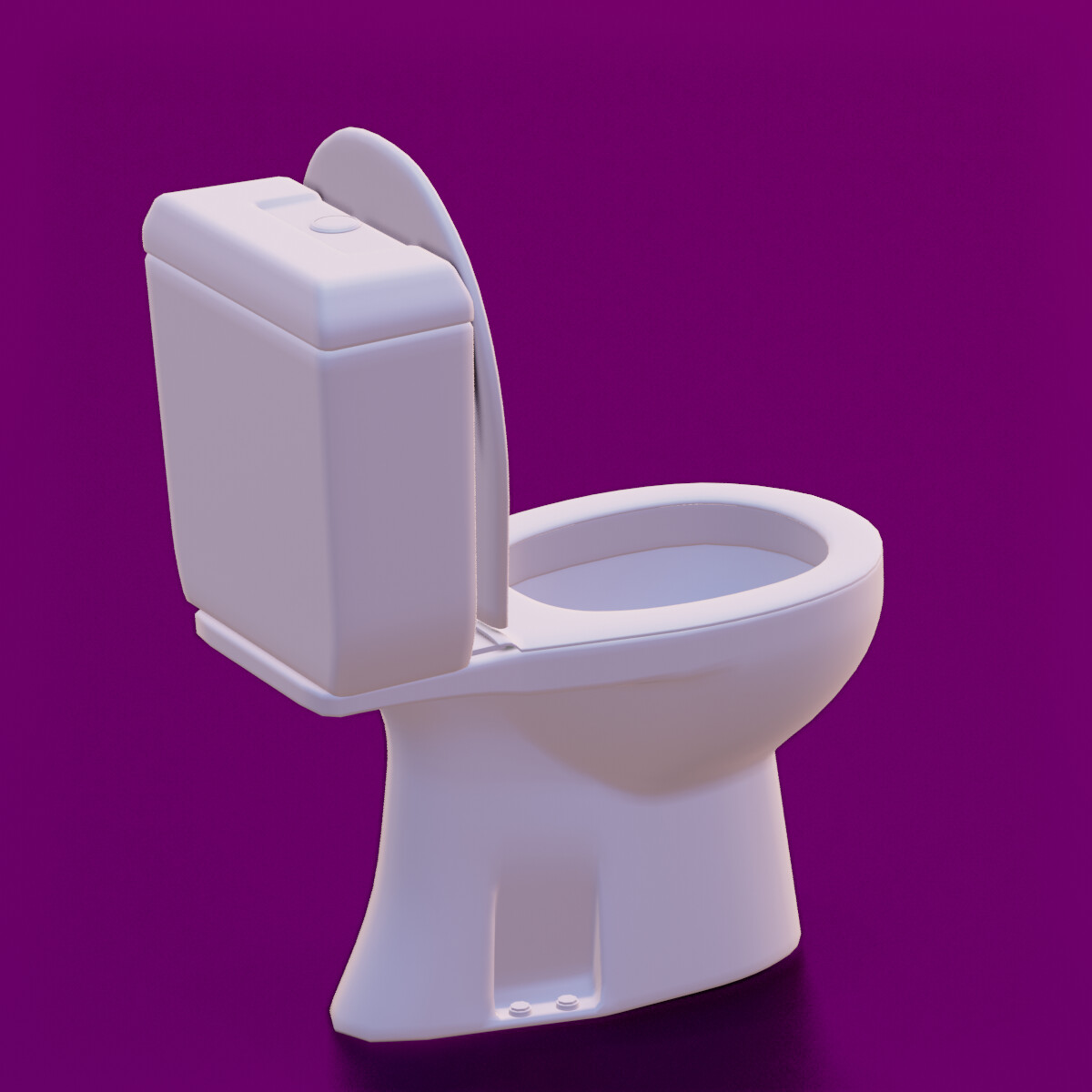 ArtStation TOILET LOW POLY GAMEREADY Game Assets