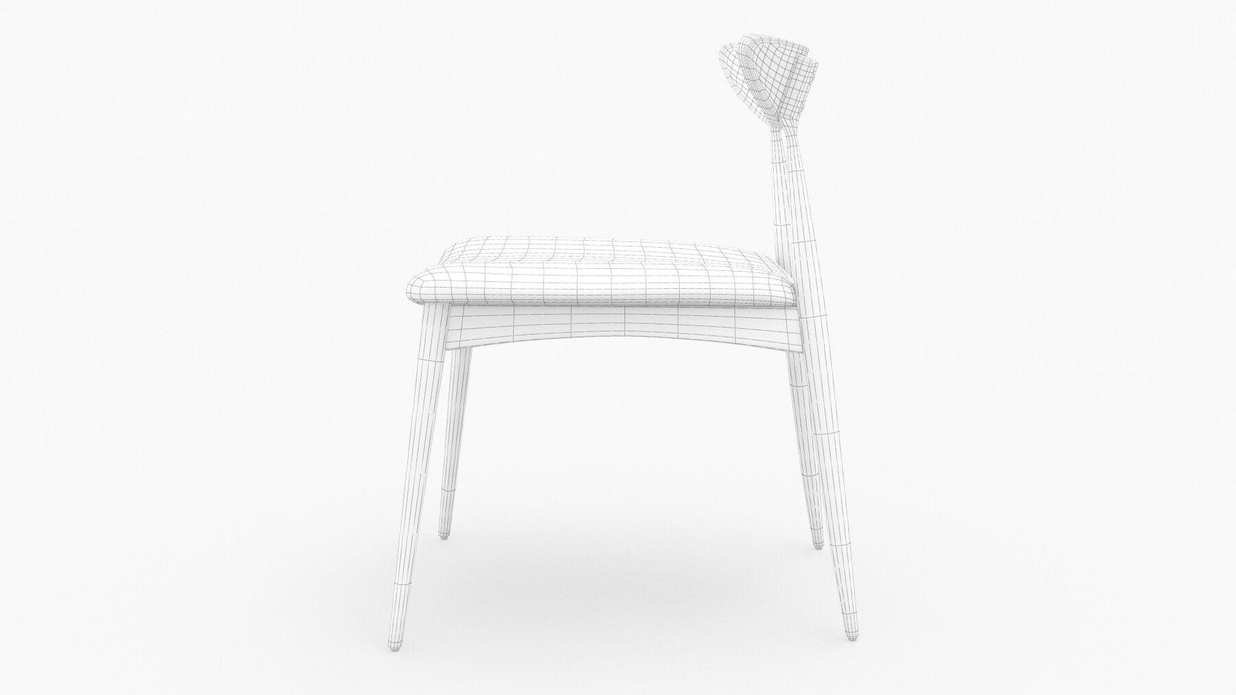 ArtStation Christopher Knight Home Barron Fabric Dining Chairs 3D