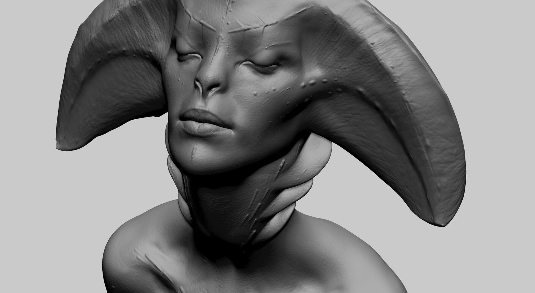 ArtStation Fantasy Female Bust Resources