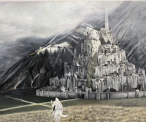 ArtStation - Minas Tirith | Artworks