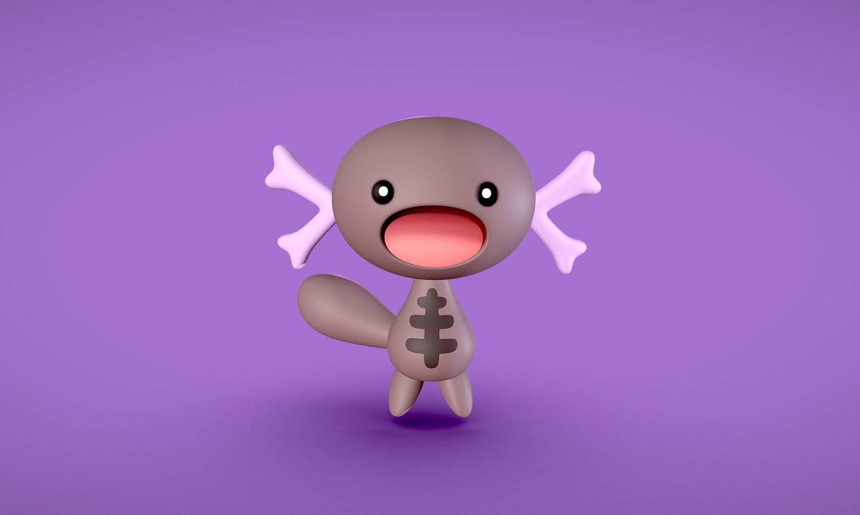 ArtStation Paldean Wooper 3D print Resources