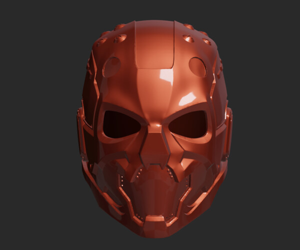 ArtStation - Printable Cyber Demon Helmet (STL) | Resources