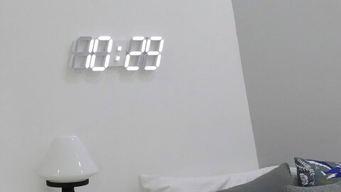 3D LED Wall Clocks