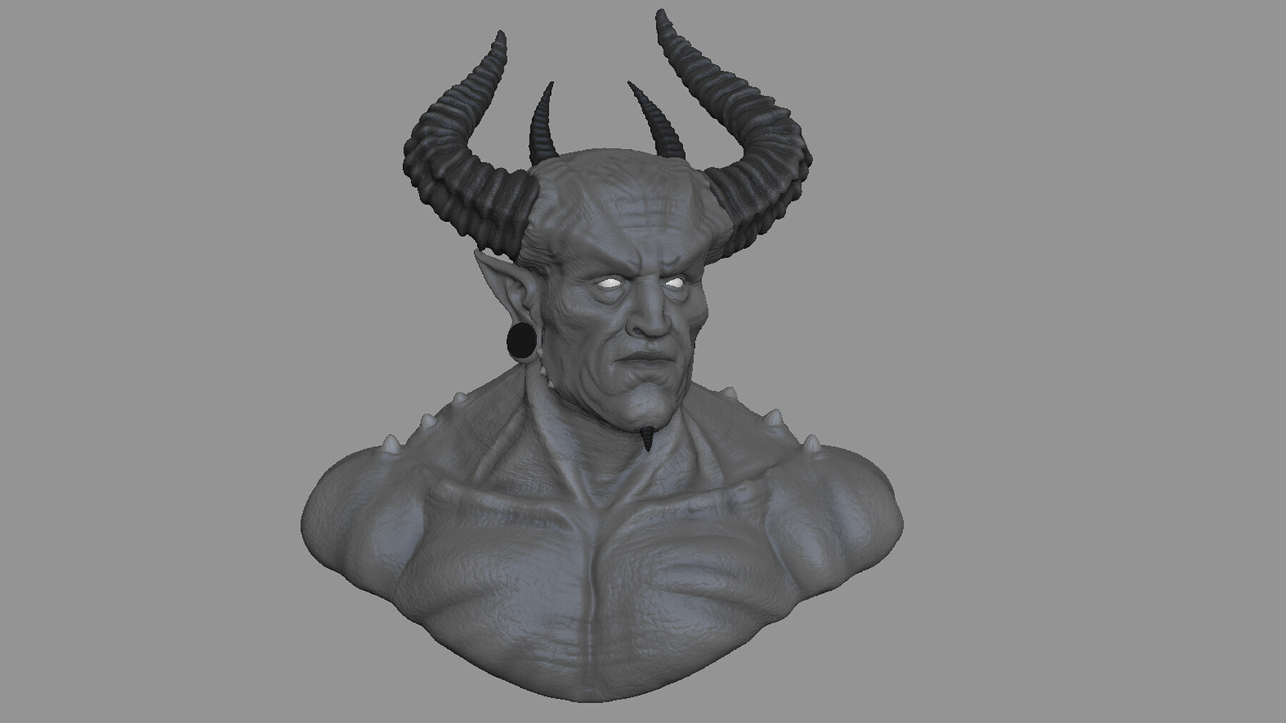 ArtStation - Head Demon - Devil - Creature | Resources