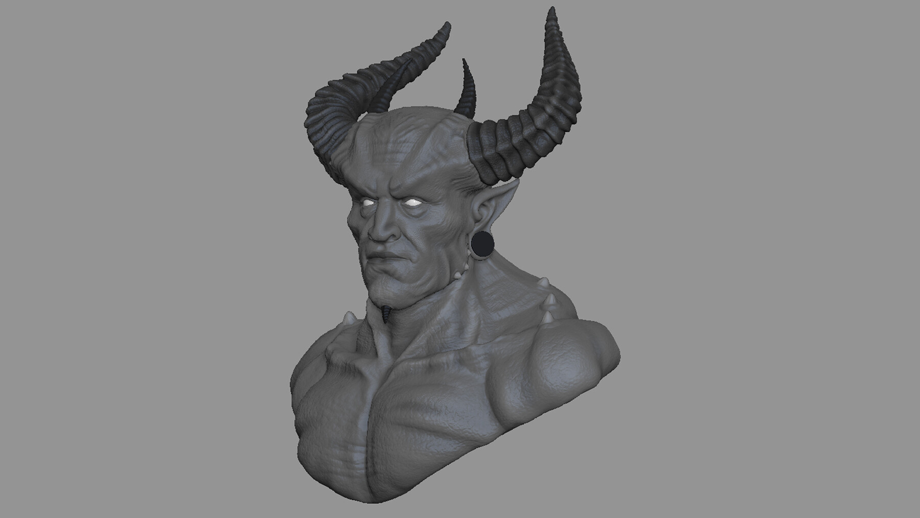 ArtStation - Head Demon - Devil - Creature | Resources