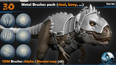 Metal Brushes (steel, bony, ...) Vol 02