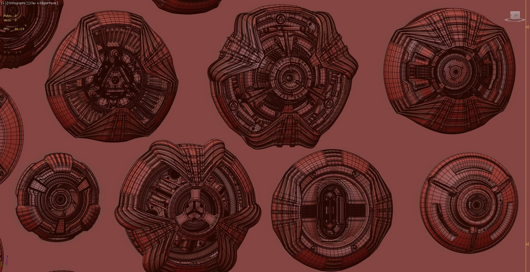 ArtStation - Sci Fi Kitbash 2 - subdivision ready 3D model | Resources