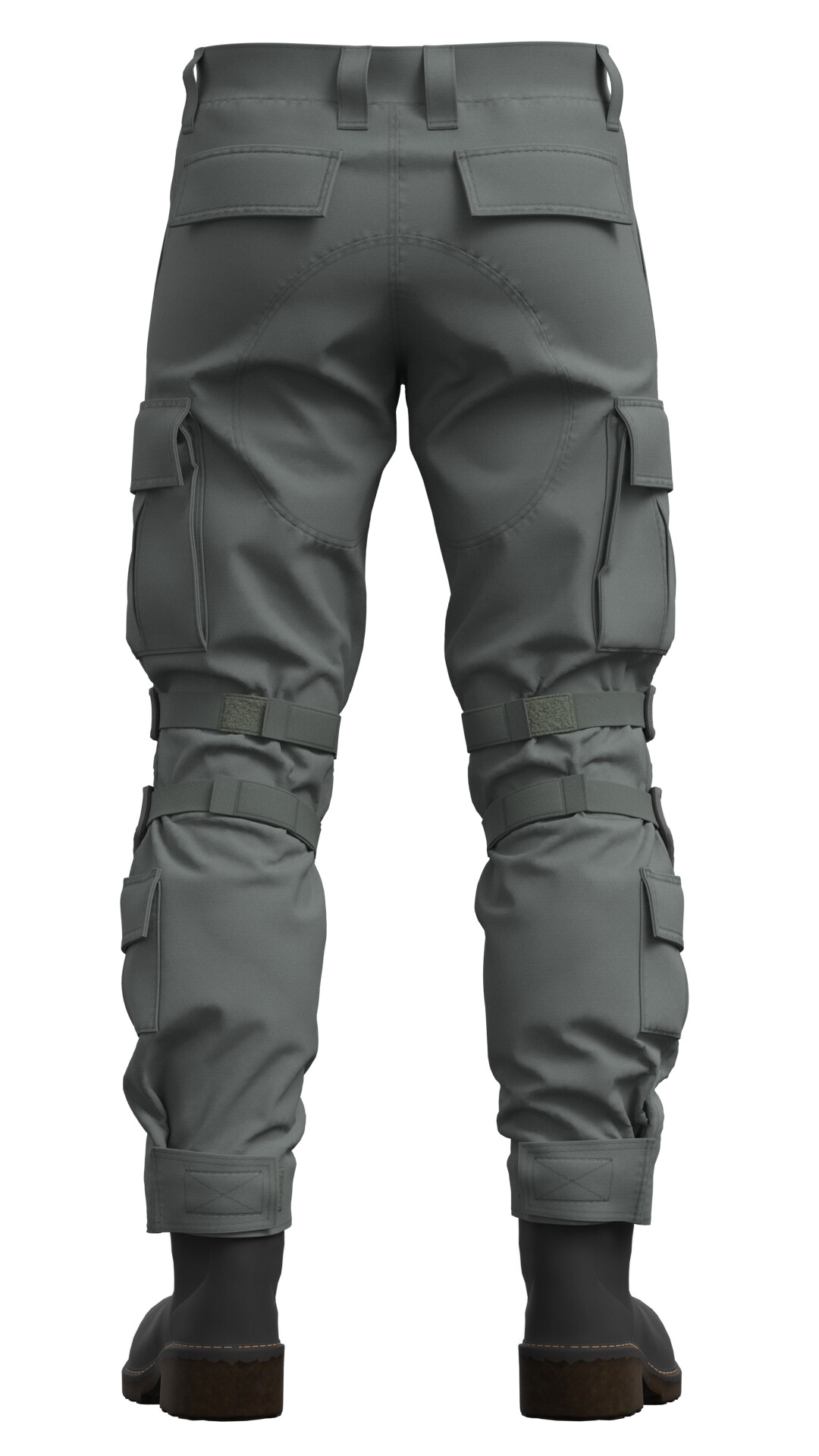 ArtStation Military Tactical Combat Pants and Knee pad (Marvelous