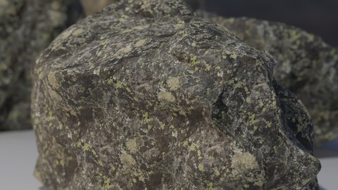 Mountain Rock Generator (Subdivision and Game Ready, already Unwrapped) procedural