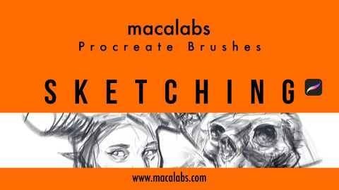 MACALABS_Sketching. Procreate Brushpack