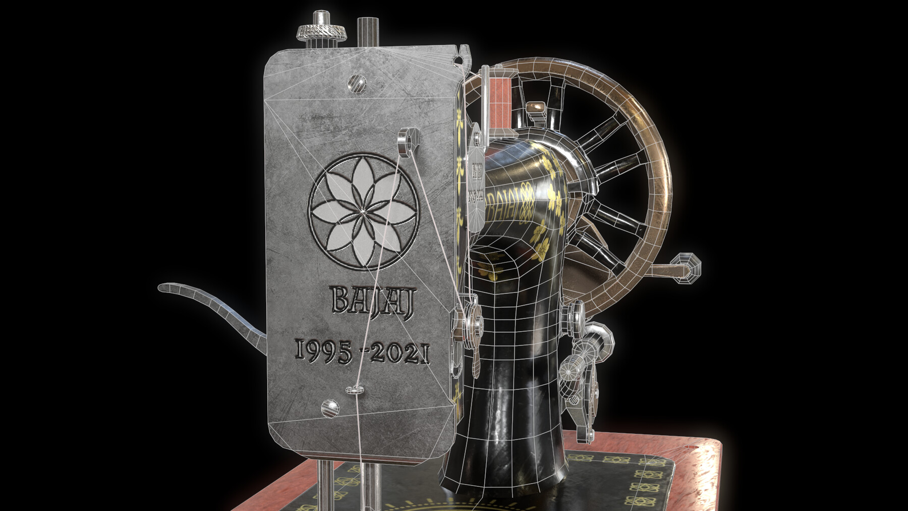 ArtStation SEWING MACHINE Game Assets