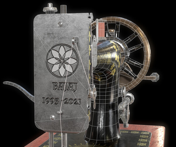 ArtStation SEWING MACHINE Game Assets