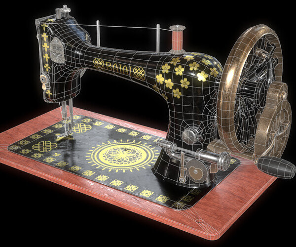 ArtStation - SEWING MACHINE | Game Assets