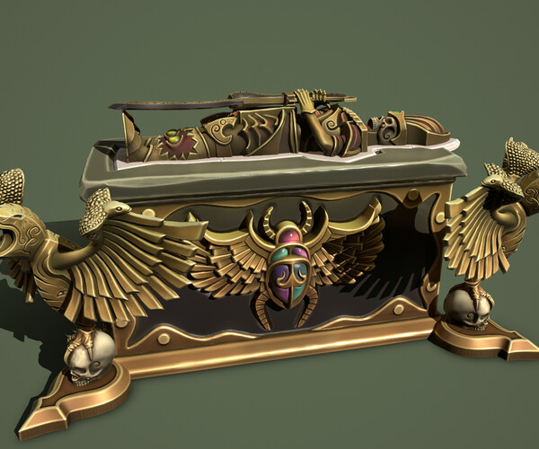 ArtStation Desert chest Game Assets