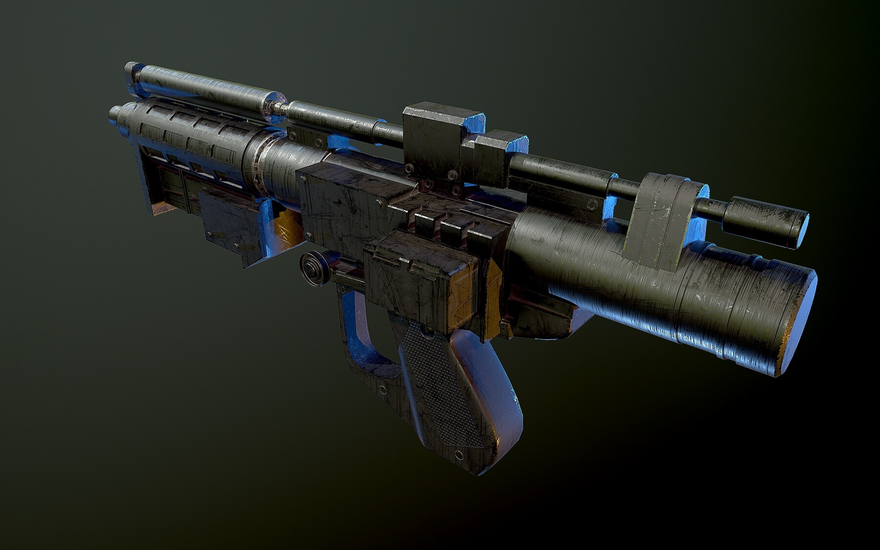 ArtStation E5 Blaster Rifle Star Wars Game Assets