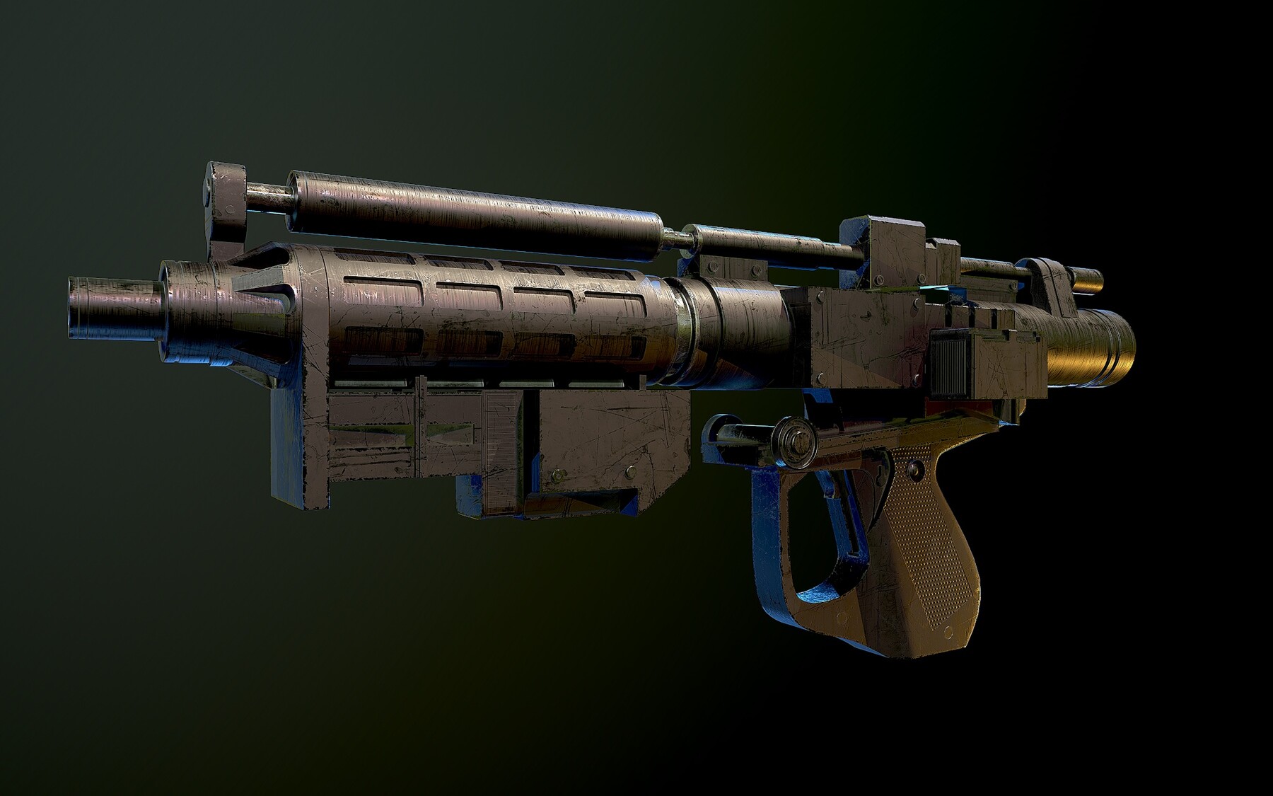 ArtStation E5 Blaster Rifle Star Wars Game Assets