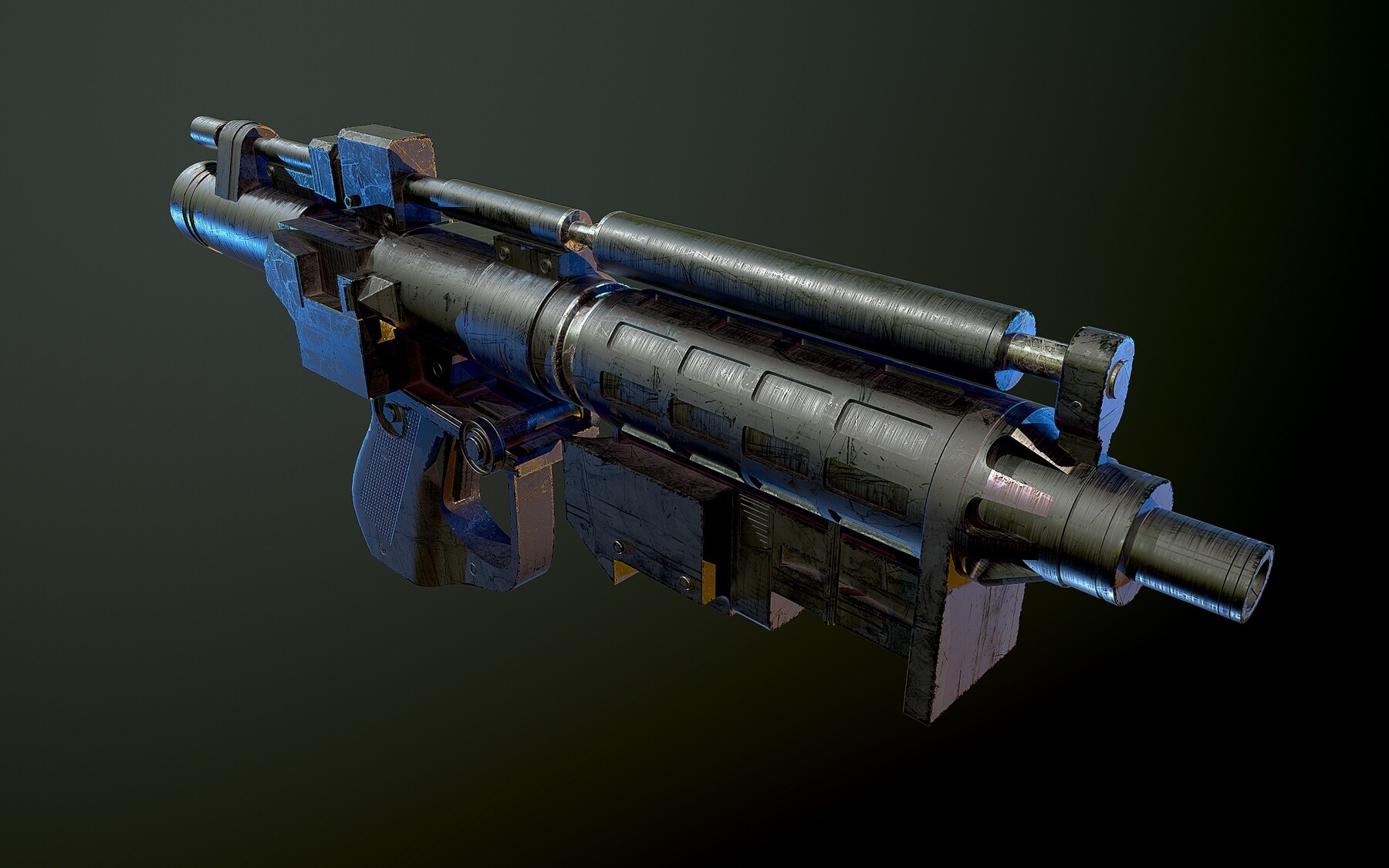 ArtStation E5 Blaster Rifle Star Wars Game Assets