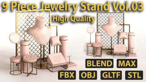 9 Jewelry Stand Vol 03
