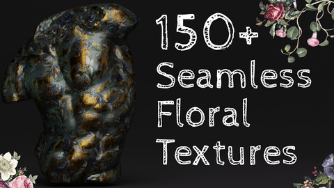 150+ 4K Seamless Floral and Botanical Textures
