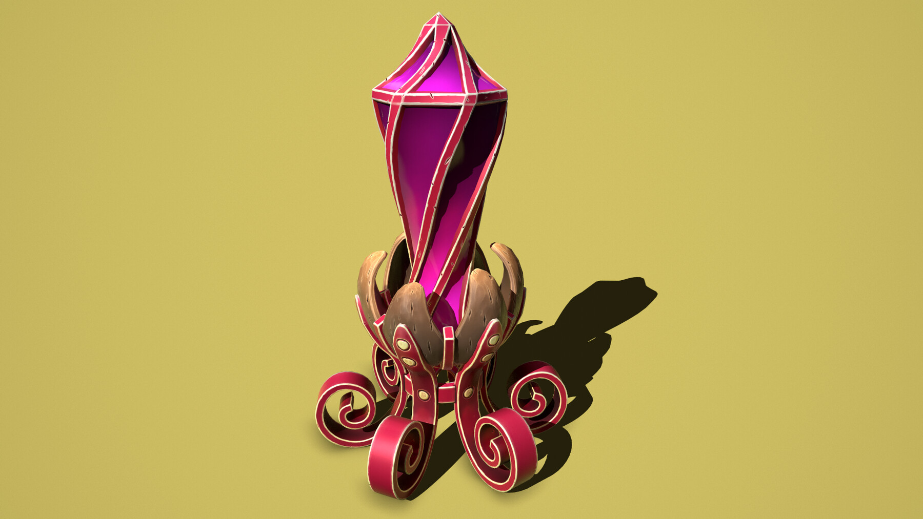 ArtStation - Flower obelisk | Game Assets