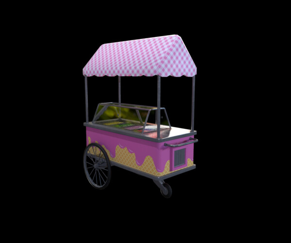 ArtStation Ice cream machine Game Assets