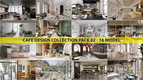 Cafe Design Collection Pack 02 - 16 model