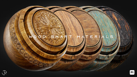 Wood Smart Materials Vol 03 + Tutorial