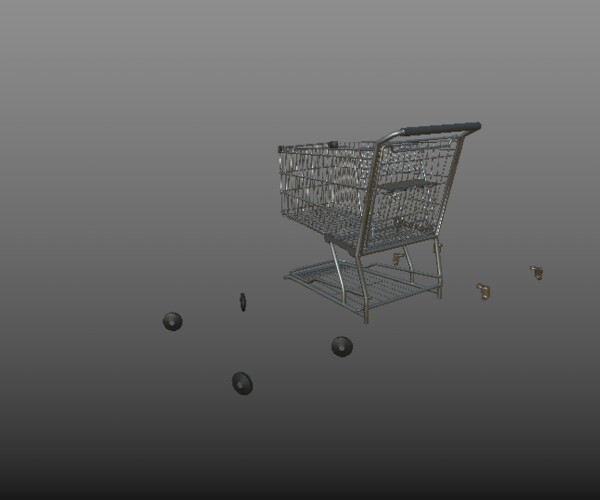 ArtStation Shopping Cart Game Assets