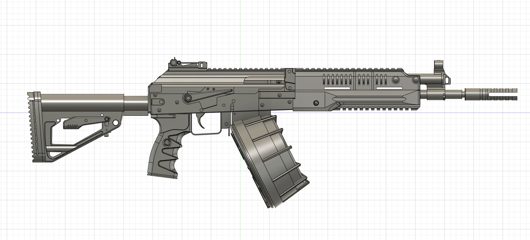 ArtStation - [CAD] RPK 16 | Resources