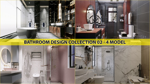 Bathroom Design Collection 02 - 4 Model