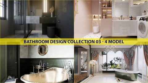 Bathroom Design Collection 03 - 4 Model