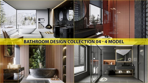 Bathroom Design Collection 04 - 4 Model