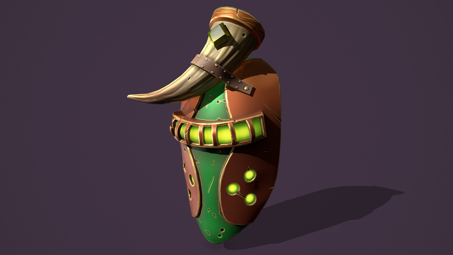 ArtStation - Warrior mask | Game Assets